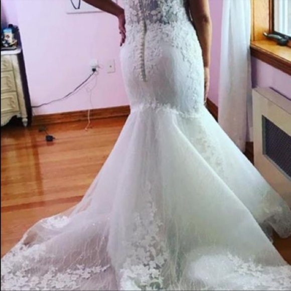 Custom Made Wedding Gown - Picture 4 of 5